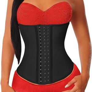 Waist Trainer Underbust Waist Cincher Corset Girdle Hourglass Body Shaper NWT XL